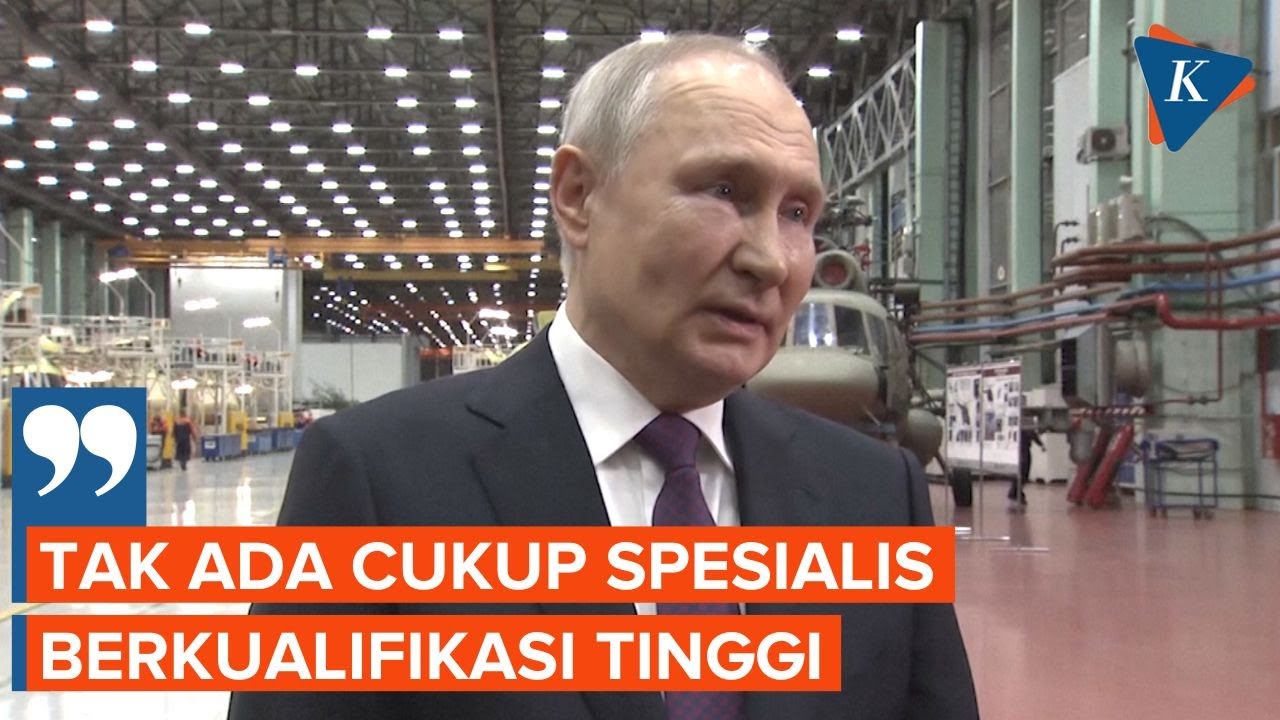 Putin Akui Rusia Kekurangan Spesialis di Industri Pertahanan