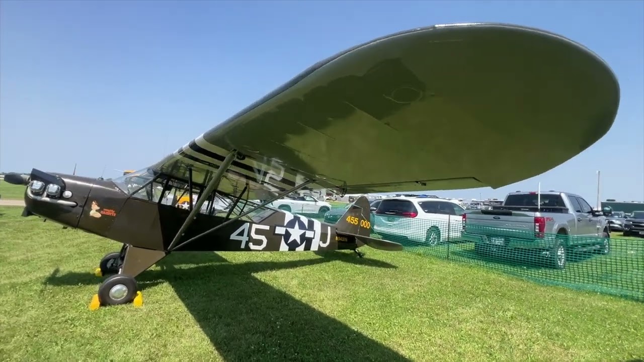 AirVenture 2025 Cool Planes: Piper L-4 Grasshopper
