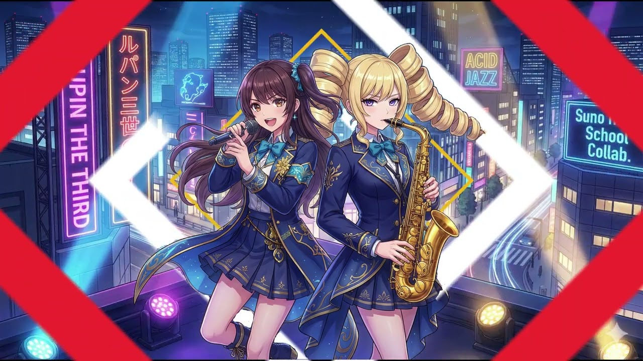 吹奏楽】ルパン三世のテーマ feat. 天童あかり【Acid Jazz Arrangement】