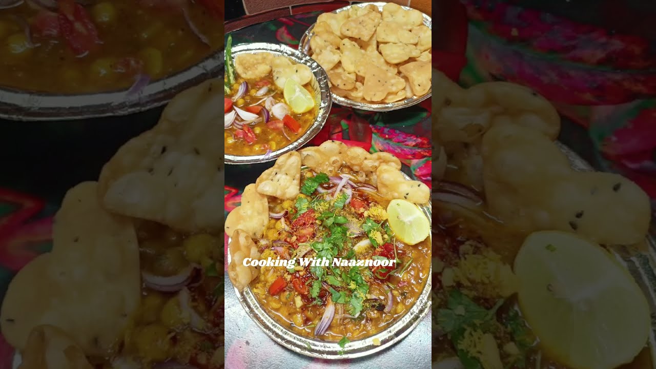 Matar chna chaat | cooking with naaznoor 