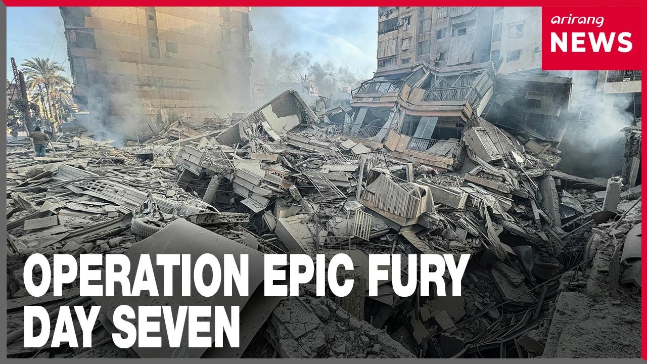 Operation Epic Fury: U.S. and Israeli strikes on Iran enter day 7