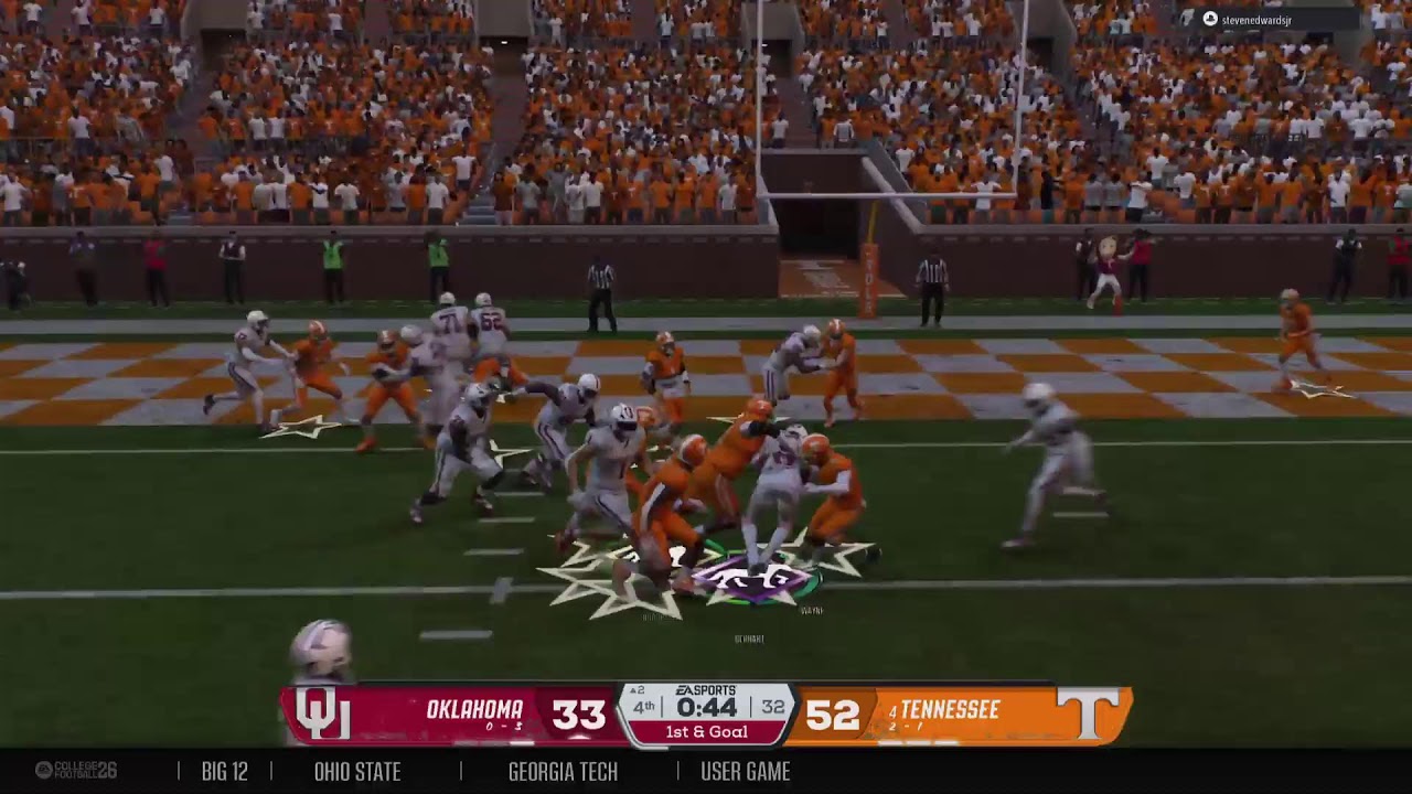 HH S8 WK 4: Oklahoma @ #4 Tennessee