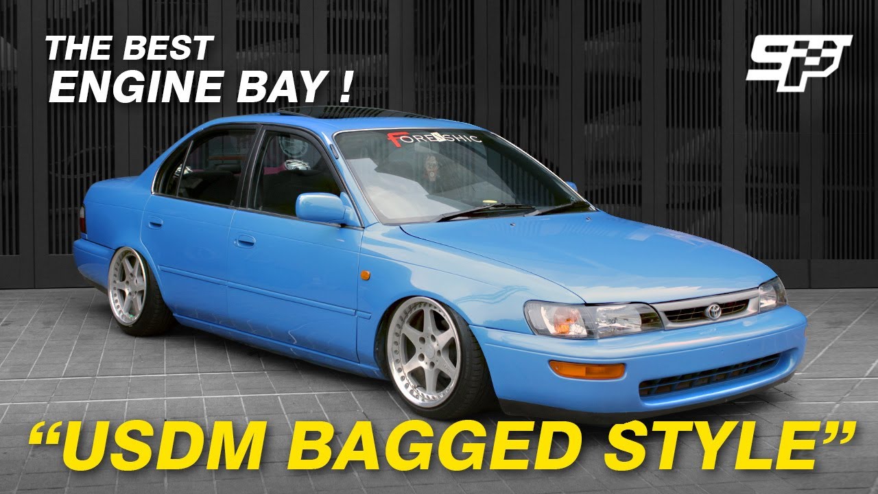 TOYOTA GREAT COROLLA 1994 | USDM BAGGED STYLE - STREET PROJECT EPS.04