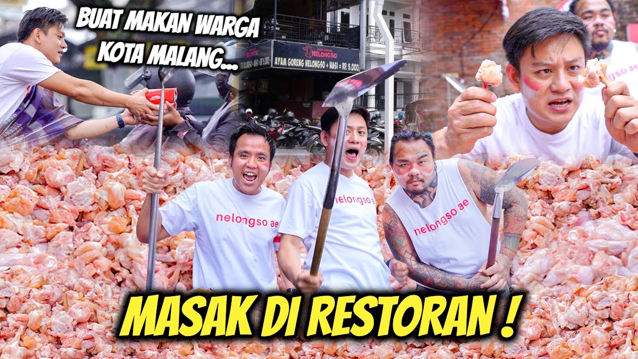 DITANTANG RESTORAN MASAK SPESIAL KEMERDEKAAN! MASAKIN BUAT WARGA KOTA MALANG!