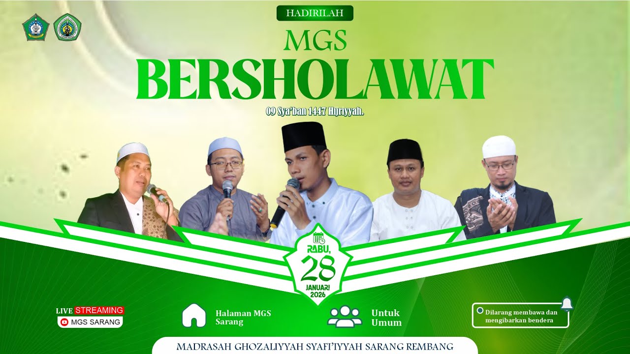 🔴LIVE | MGS BERSHOLAWAT BERSAMA HABIB CHANIF BASYAIBAN  DAN MAJELIS IKSAS ASH - SHODIQIYAH