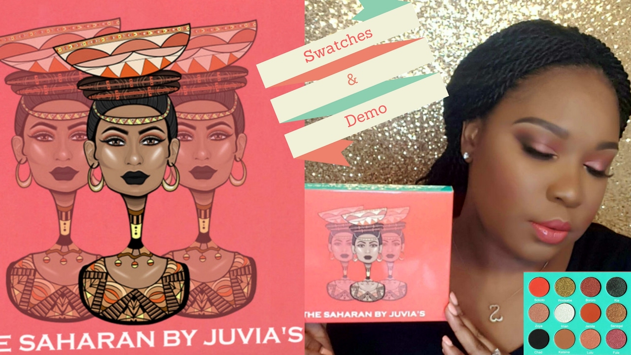 NEW JUVIA'S PLACE SAHARAN PALETTE | SWATCHES & DEMO | DANIA LANESE |