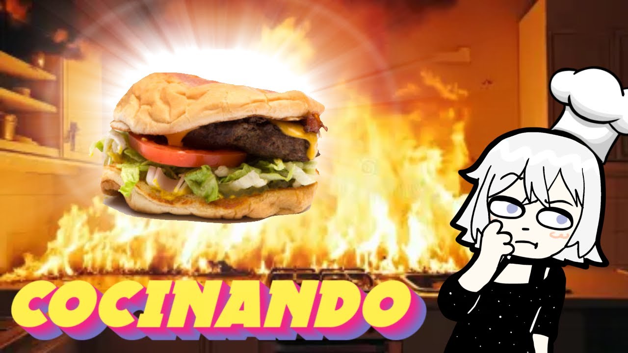 Cocinando Hamburguejas al vapor xd