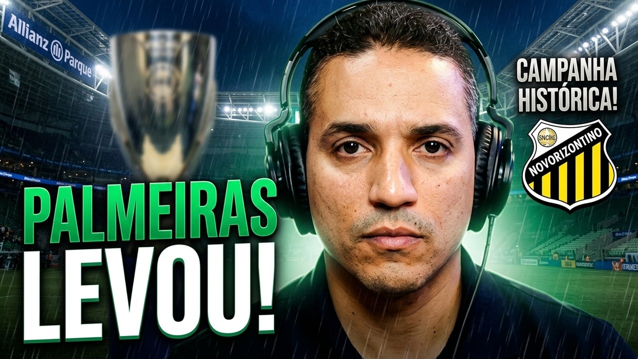 Palmeiras leva o Paulistão após grande campanha do Novorizontino | Momento Esportivo