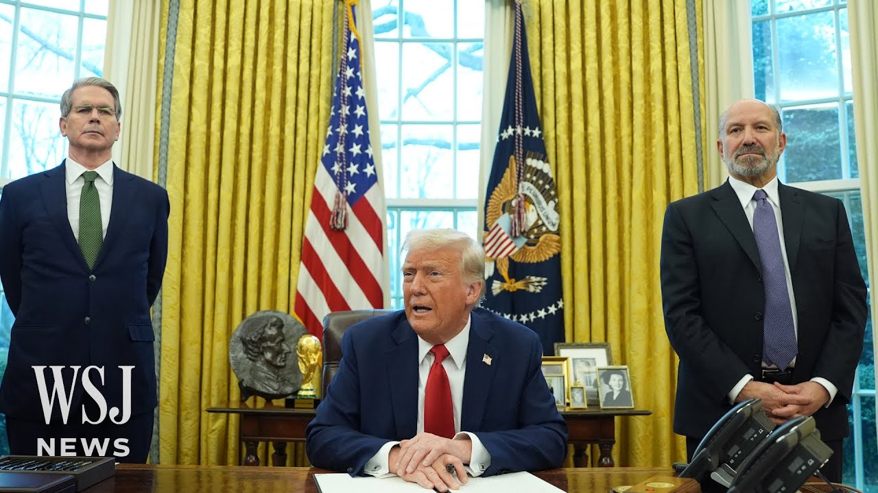 Trump Signs Executive Order to Create Sovereign-Wealth Fund | WSJ News