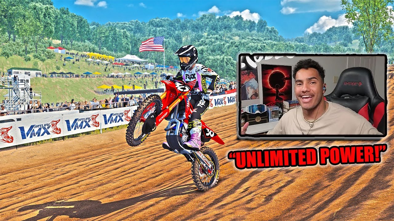 Я нашёл самое РАЗБИТОЕ передаточное число для CRF 250R! | MX Bikes