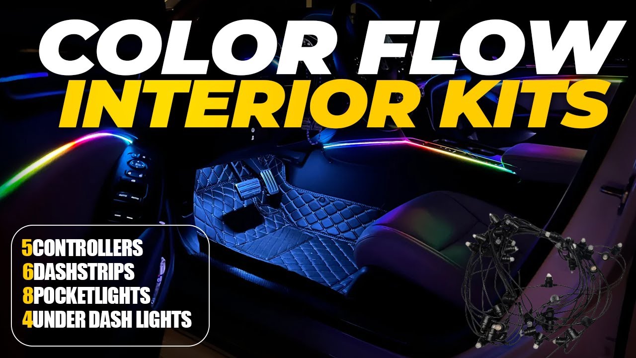 Rgb Flow Series Dash Kit: The Ultimate Interior Upgrade