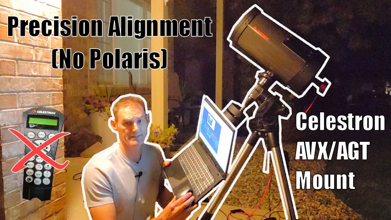 Как выровнять монтировку Celestron AVX / AGT (CG-5) с помощью CPWI и SharpCap (пошагово)