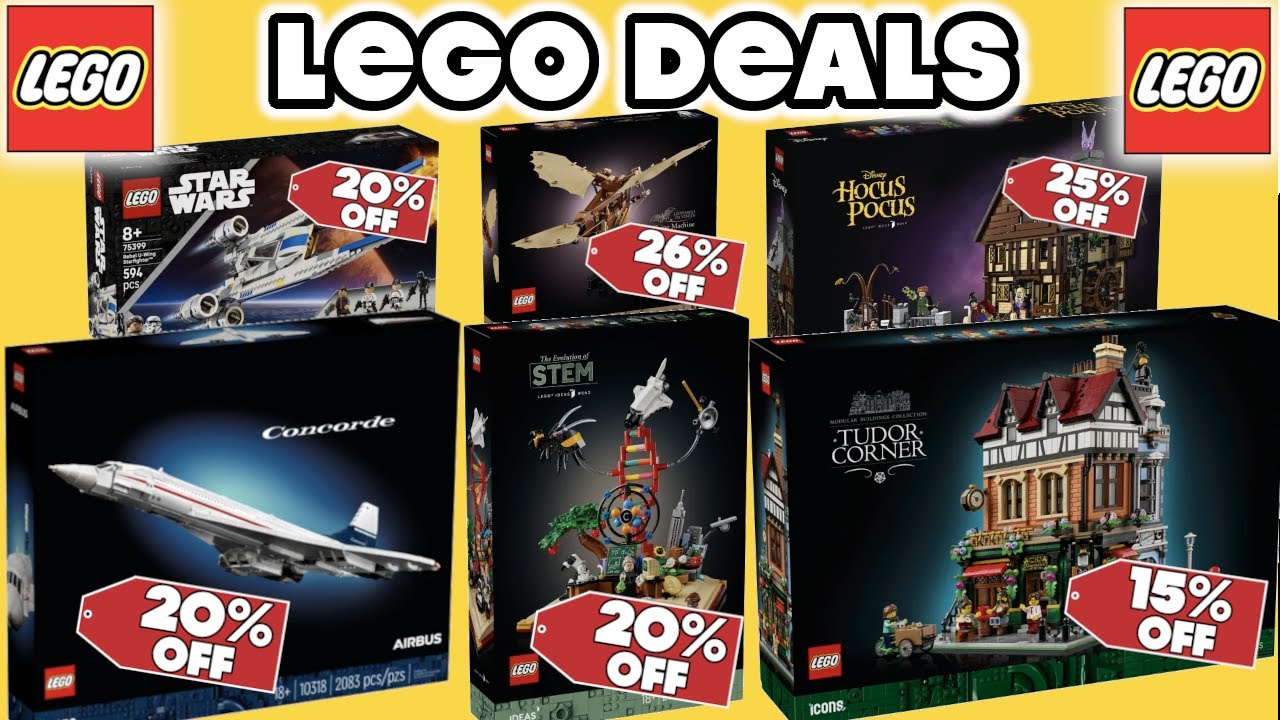 BIG LEGO SAVINGS! Argos & Amazon - Tudor Corner 15% Off + More