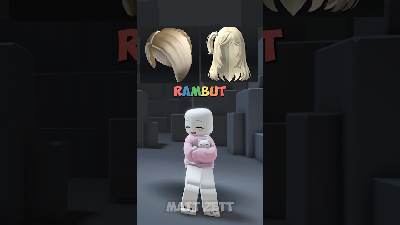 Pilih Avatar Roblox Memeluk Kucing atau Membawa Pedang