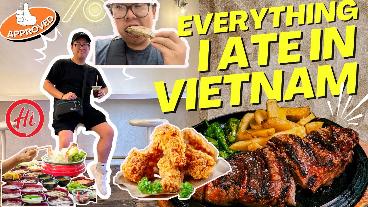 Everything I Ate in Vietnam! | Haidilao Hotpot, BBQ, Korean Fried Chicken & Epic Street Food 🇻🇳🍢