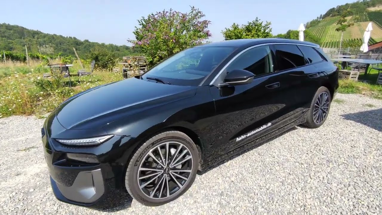 AUDI A6 e-tron, обзор часть 1. Версия 2025 года. 