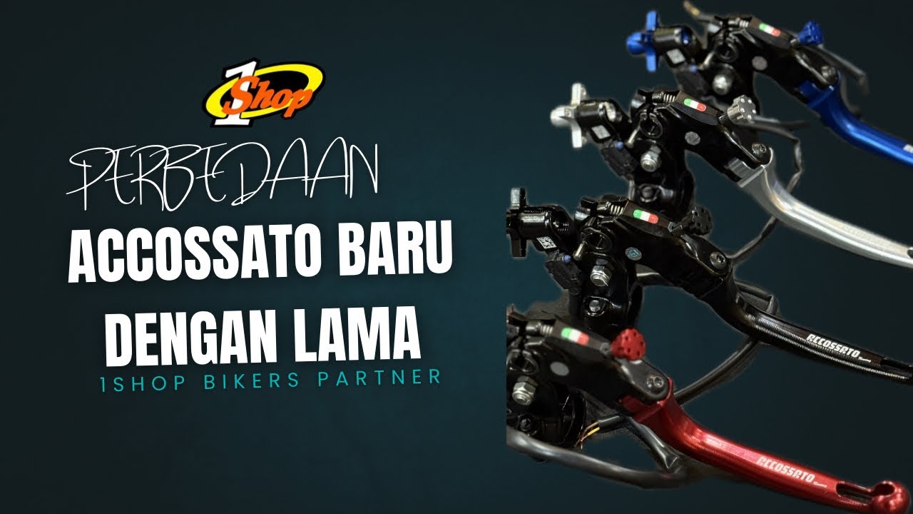 PERBEDAAN KOPLING ACCOSSATO BARU DENGAN YANG LAMA ! FITUR SUDAH LENGKAP !
