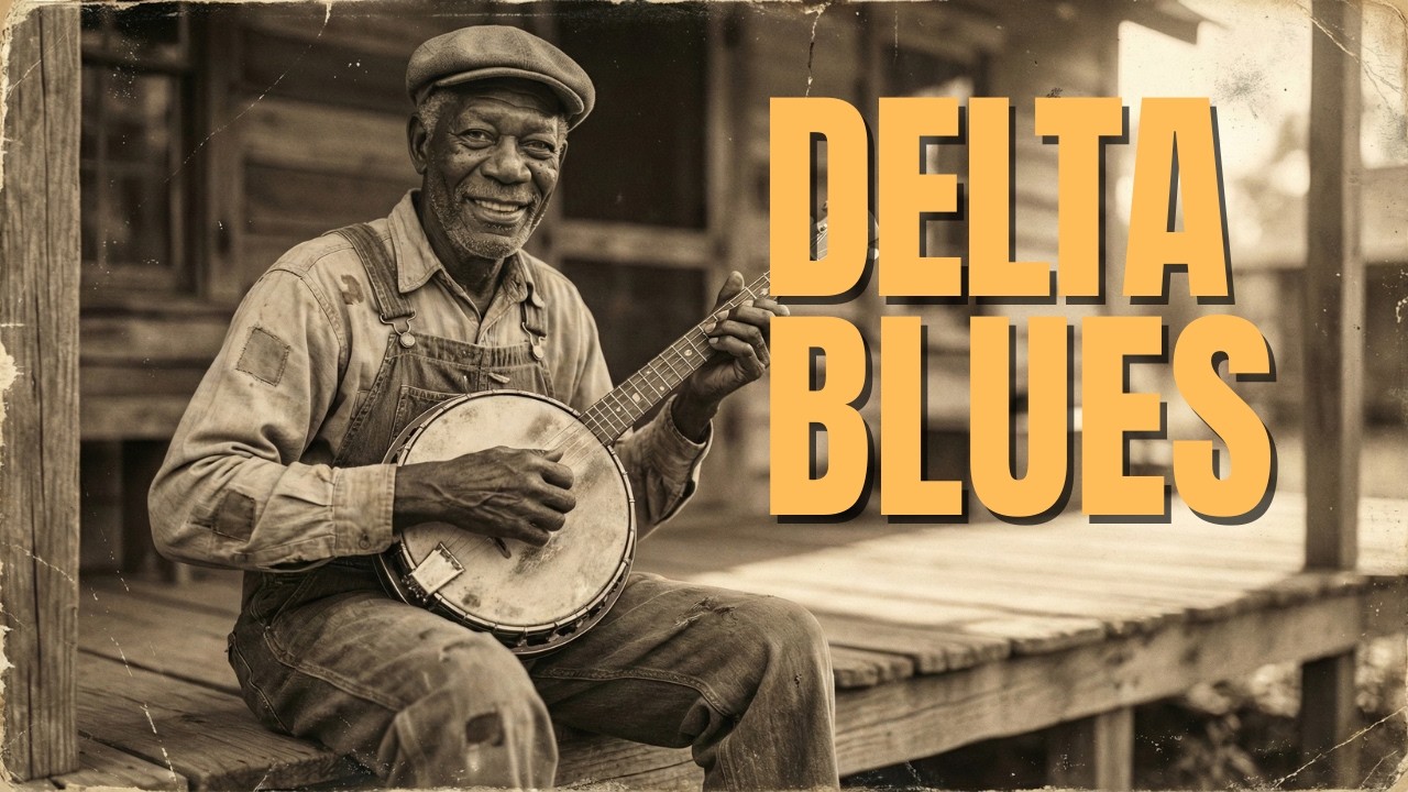 Delta Shuffle Blues – Rolling Harmonica Groove for Whiskey Nights
