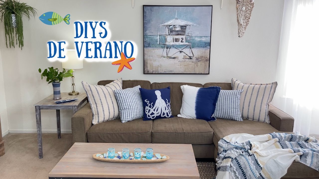 DIYs Para Decorar Y TRANSFORMAR Náutico En Verano  | Sandy Bella