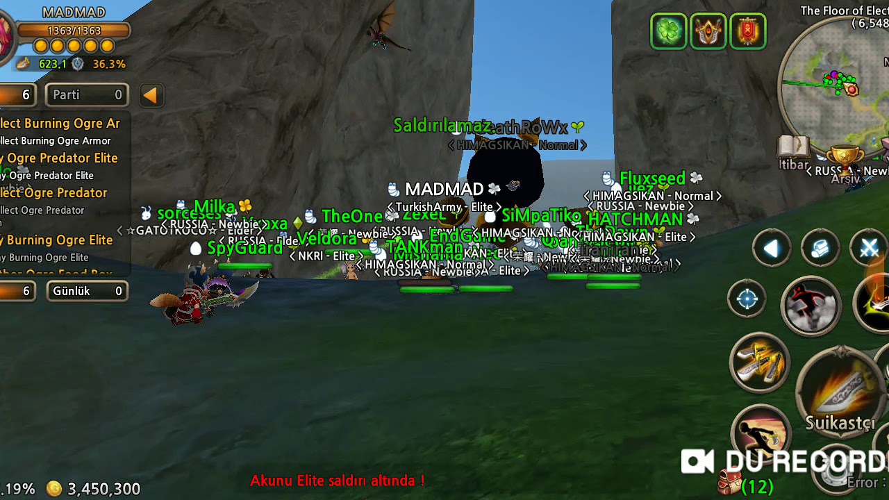 World of Prandis Akunu !!! Mega Boss. 600k Hp.