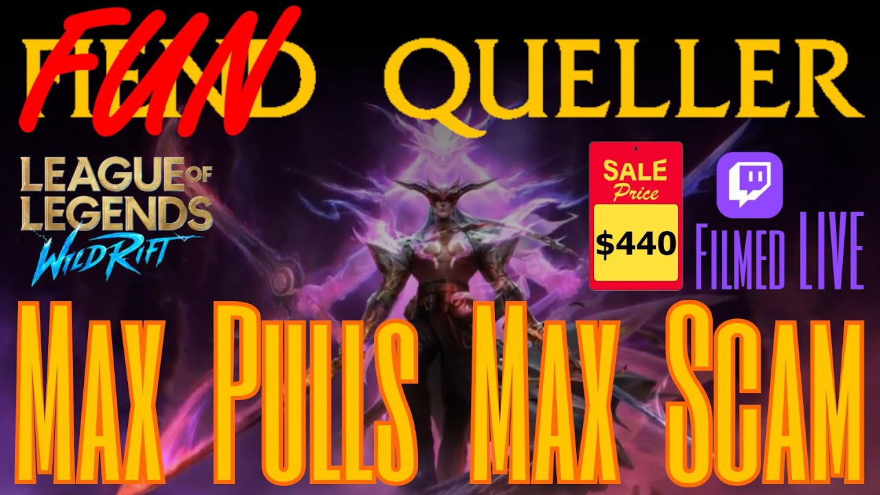 Wild Rift Fiend Queller Gacha Event: THE WORST EVER
