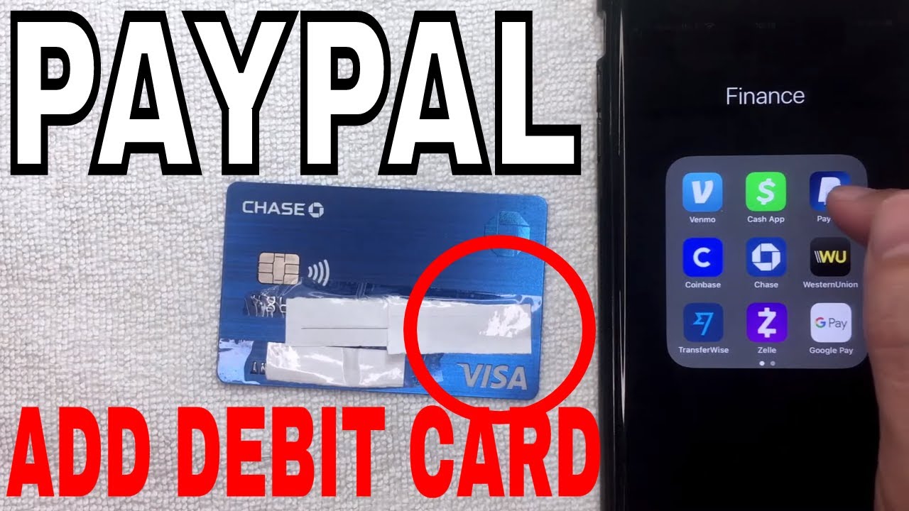 ✅  How To Add A Debit Card To Paypal Account 🔴