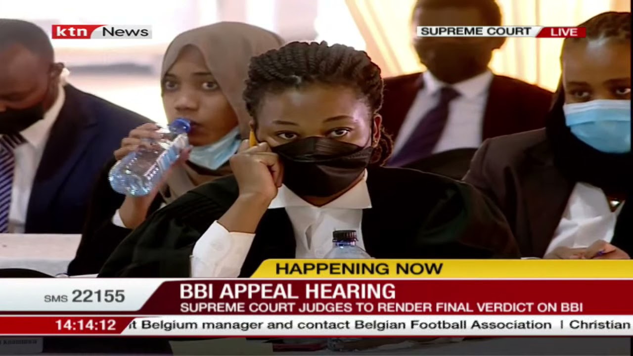 BBI Appeal Hearing - Lawyers give their submissions in the BBI appeal case hearing