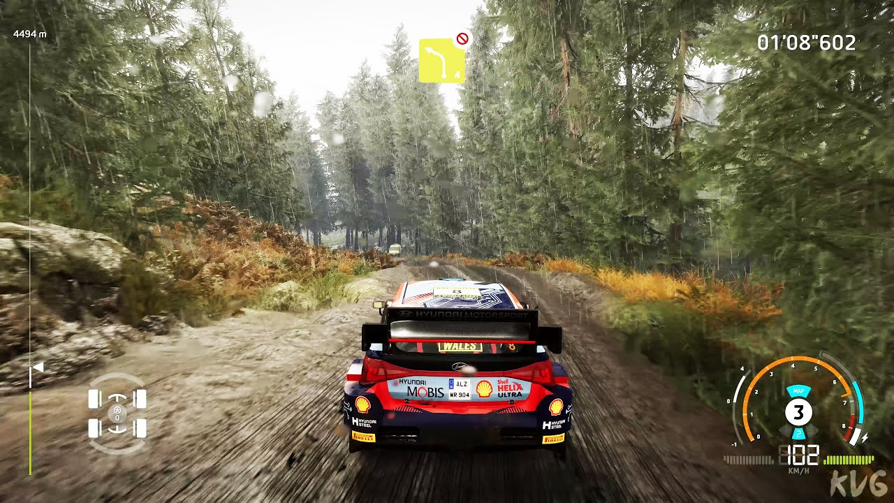 WRC Generations &ndash; The FIA WRC Official Game - Rain Gameplay (PC UHD) [4K60FPS]