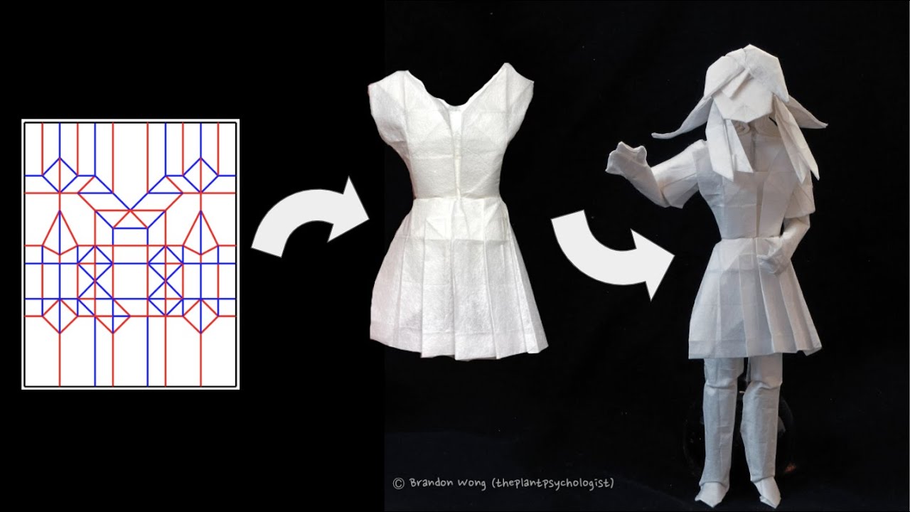 Origami design class 5.5 | Human figures with level shifters