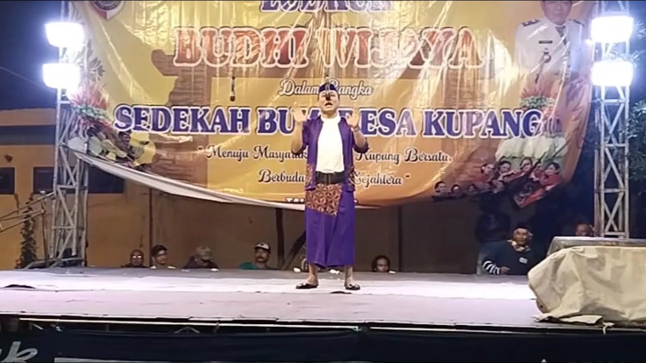 Pelawak Ludruk BUDHI WIJAYA Sedekah Bumi Ds Kupang Jetis Mojokerto
