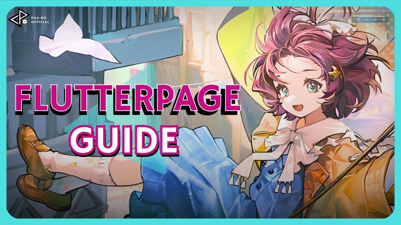 FLUTTERPAGE | BUILD & GUIDE | REVERSE 1999