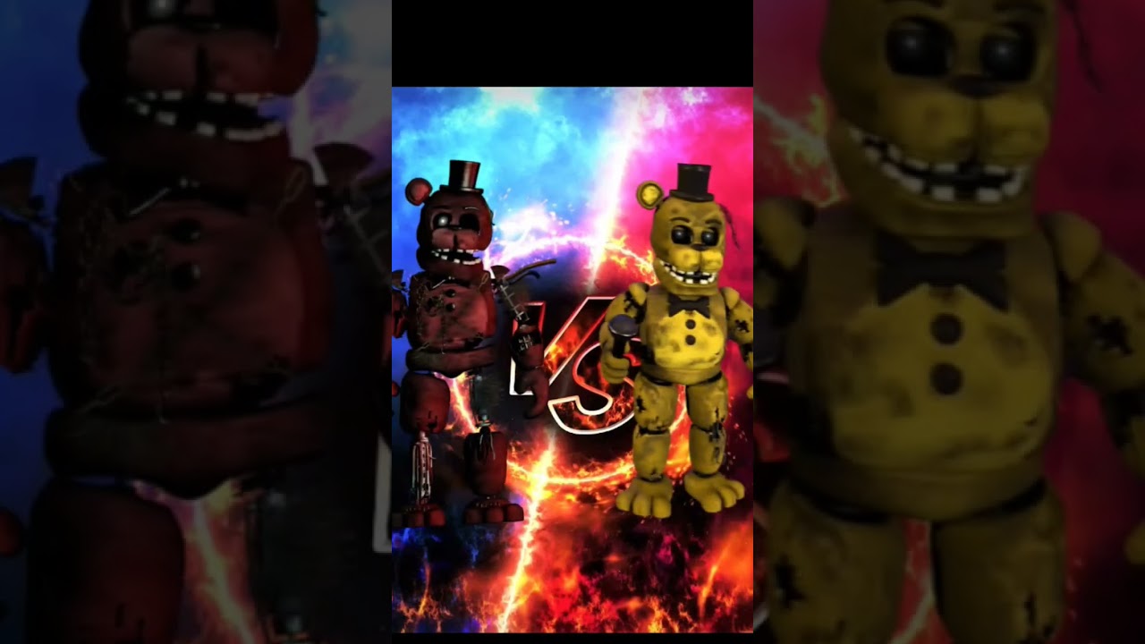 Redbear VS All Withereds #fnaf2 #redbear #fnaf #fnafedit #whoisstrongest #battle #fivenightsatfreddy