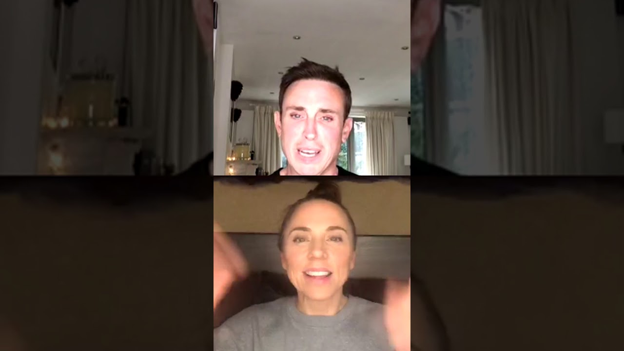 Melanie C - live Instagram with John Vial Hair