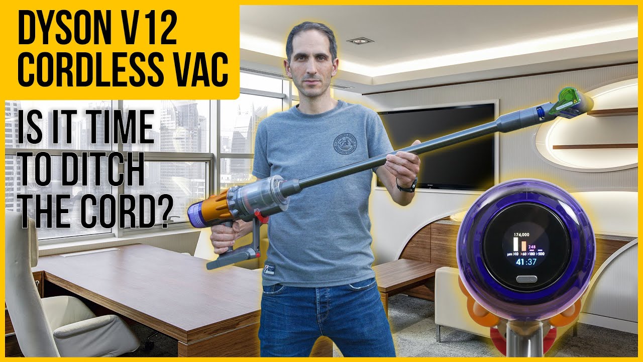 Обзор Dyson V12 Detect Slim | Лучший беспроводной пылесос 2022 года? | Подробное тестирование