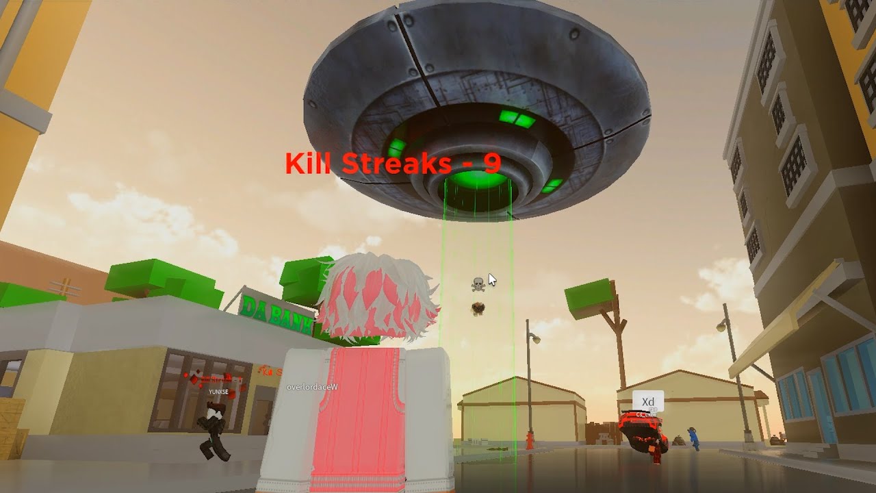 my first time playing da hood modded (raid with mic)
