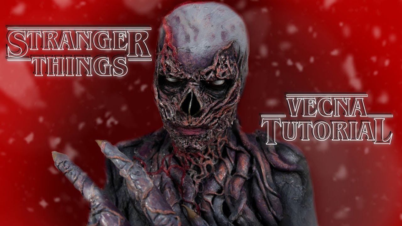 STRANGER THINGS VECNA MAKEUP TUTORIAL | CAYKEFACE