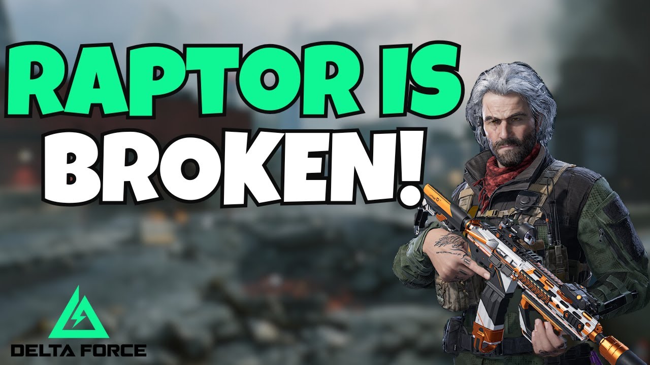 Raptor is the best recon operator in Delta Force
