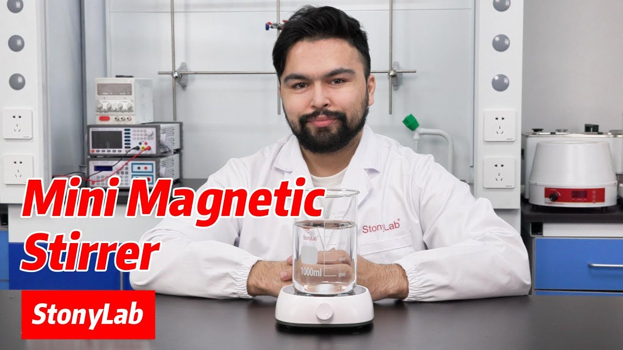 StonyLab Mini Magnetic Stirrer &ndash; Power in a Compact Size! ⚙️🧪