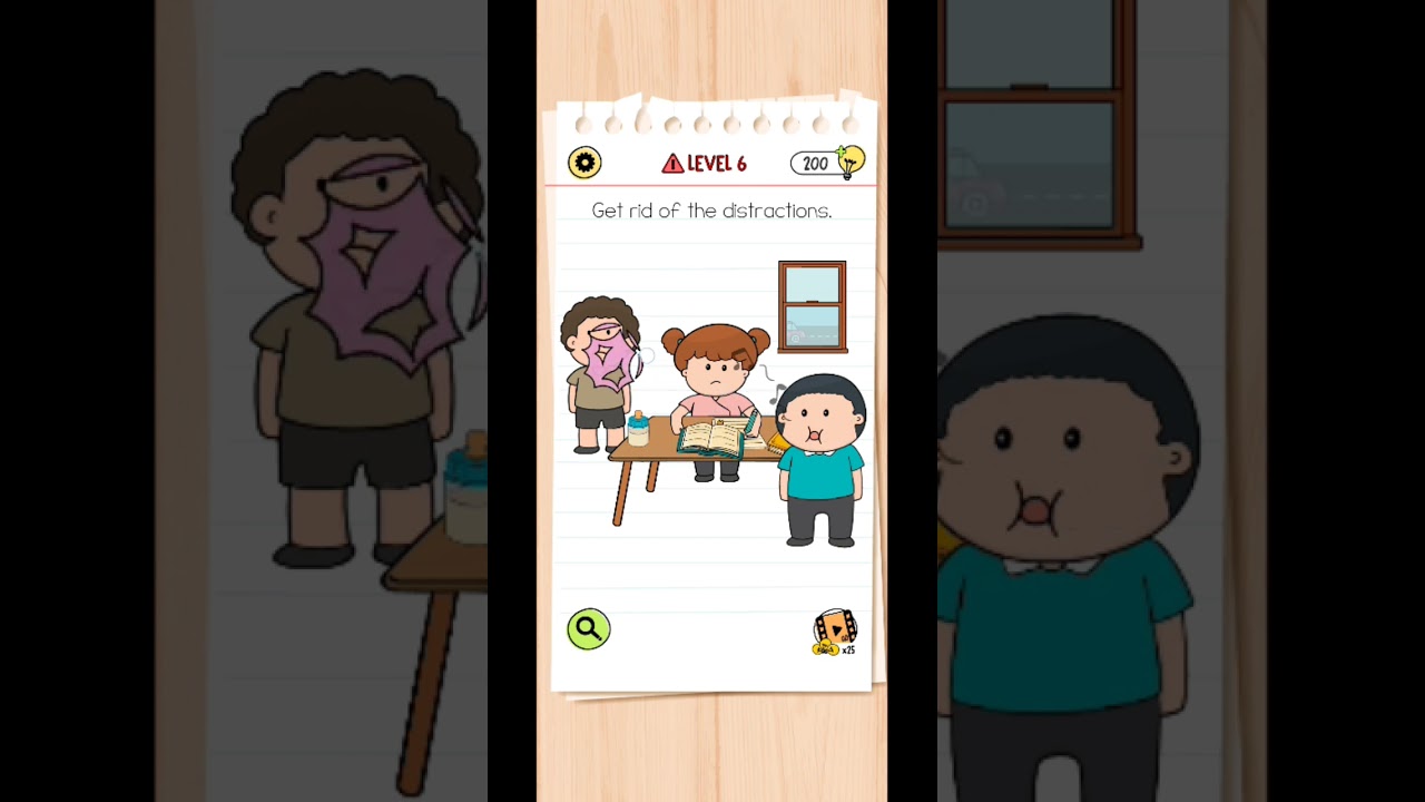 Advance Level -6 // Get rid of the distractions. brain test #examchallenge #testpaper #testtips