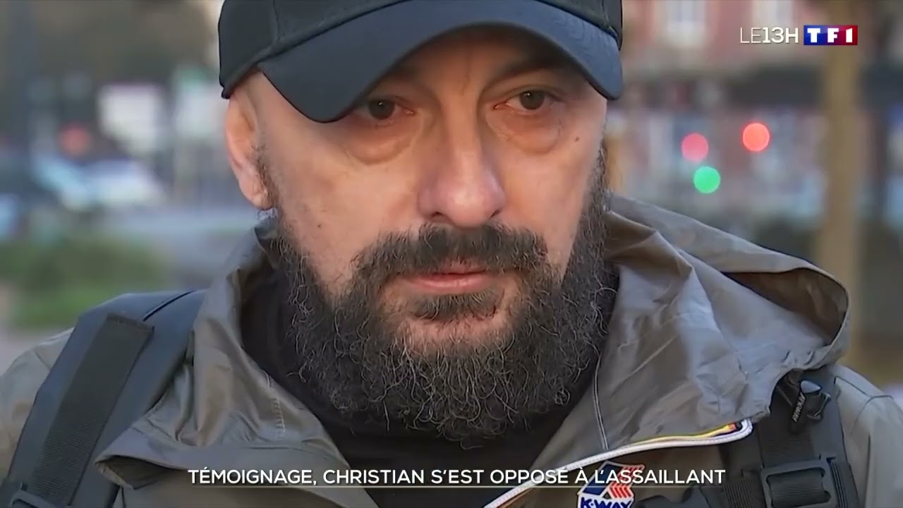 🔴 À Arras, l'agent d'entretien du lycée d'Arras qui a affronté l’assaillant raconte l'attaque