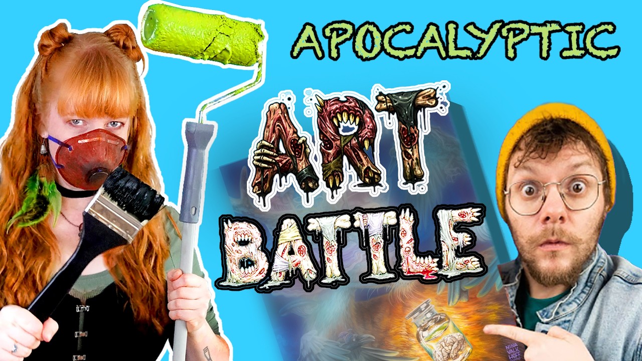 @TenHundred Challenged Me to an APOCALYPTIC ART BATTLE!