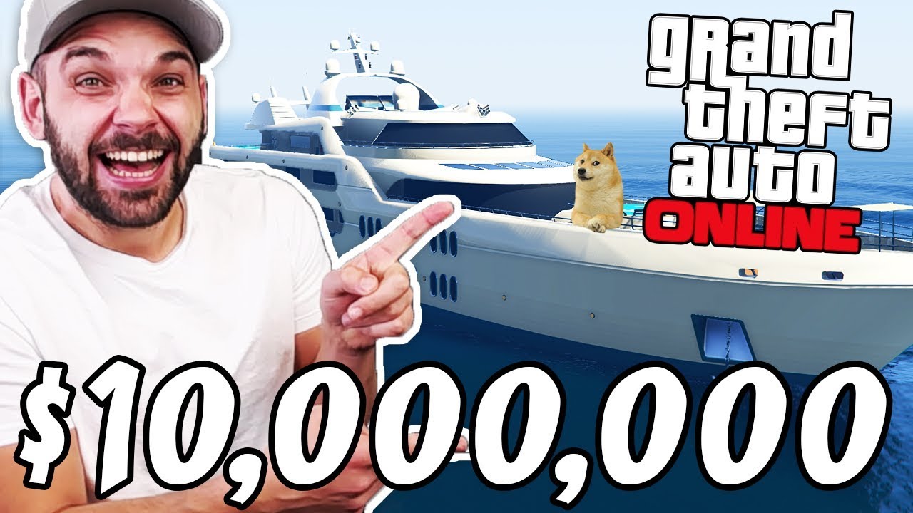 NEJLUXUSNĚJŠÍ JACHTA v GTA V ONLINE! | Pedro a Gejmr