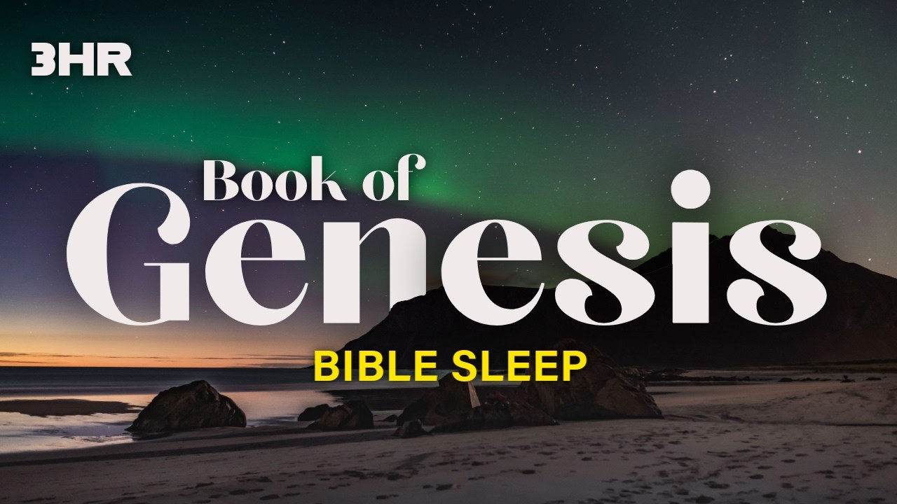 Fall Asleep to the Book of Genesis | Full Book | Bible Reading for Deep Sleep | 3HR