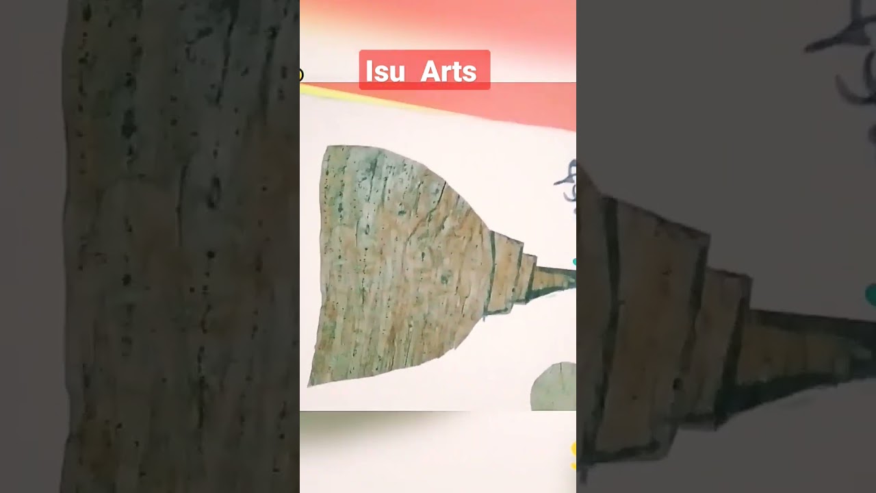 Vesak card made from dry banana leaves🌻 Home made Vesak card 🌻 vesak card 🌻