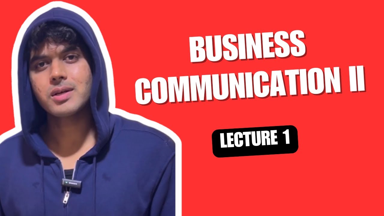 Business Communication II for BBA 2nd Semester | CCS University