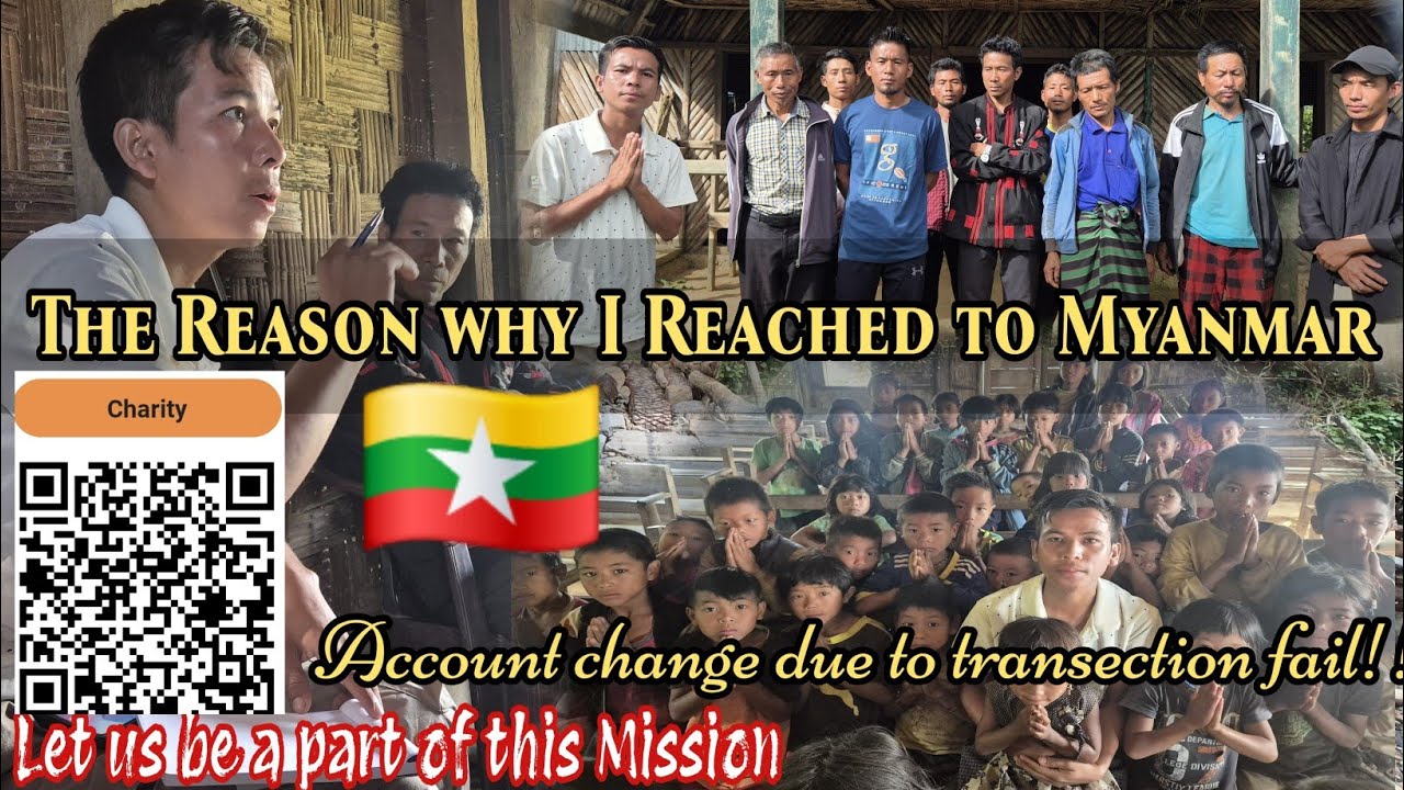 The reason why I reached to Myanmar 🇲🇲 || Let us be a part of this mission 🥹🙏