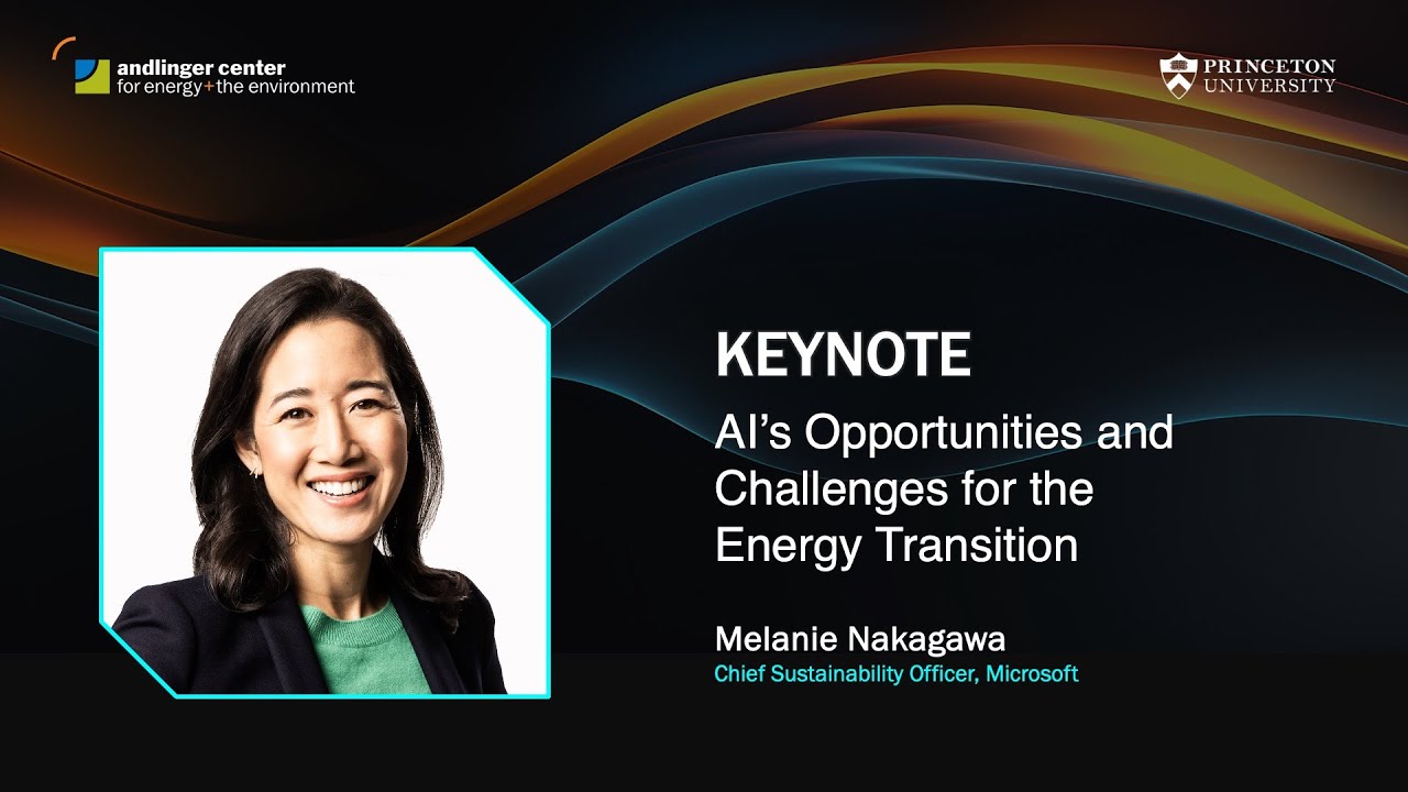 Keynote: AI’s Opportunities and Challenges for the Energy Transition