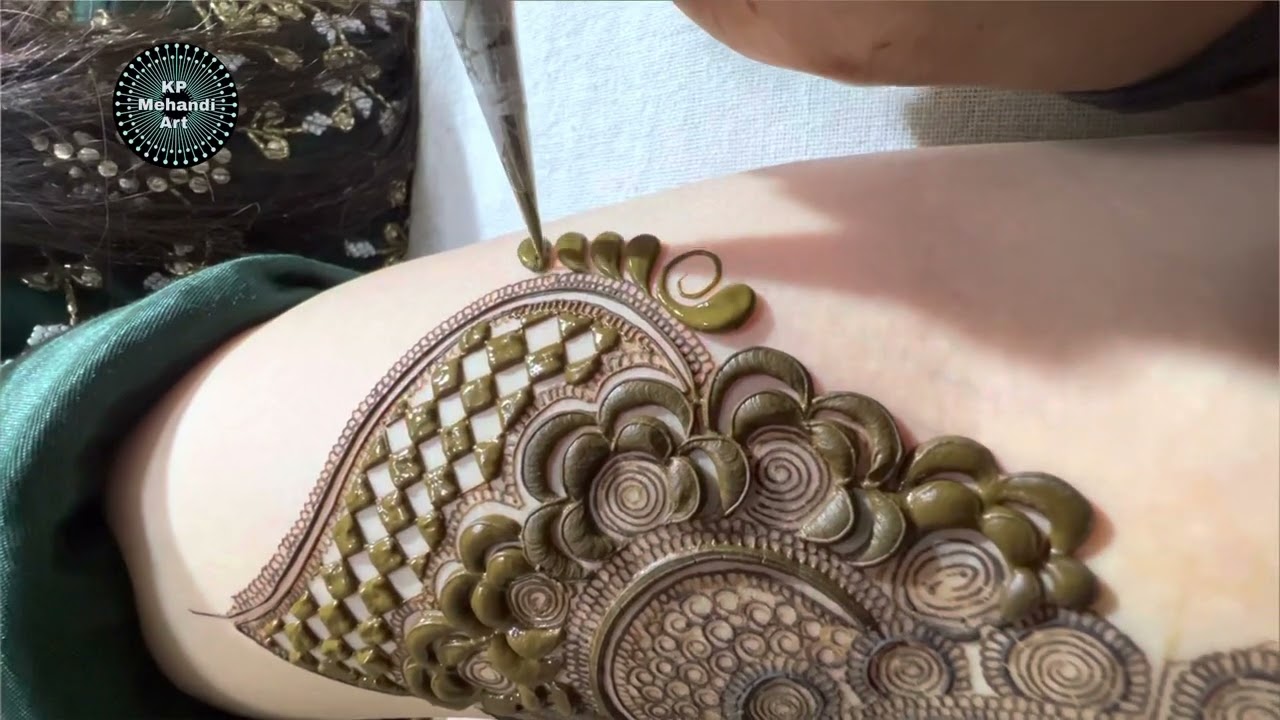 3d henna tutorial design 2022 #3d #3dhenna