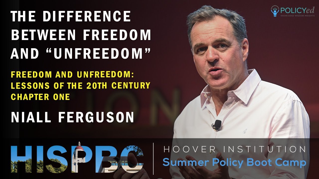 Глава 1: Свобода и несвобода: уроки XX века | LFHSPBC