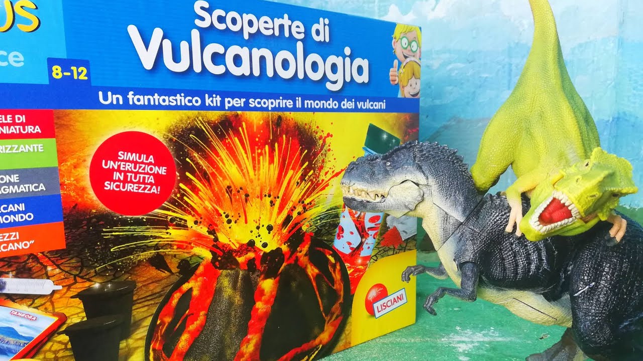 Il MONDO dei VULCANI 🔥 Arex e Vastatore alle prese con le scoperte di Vulcanologia